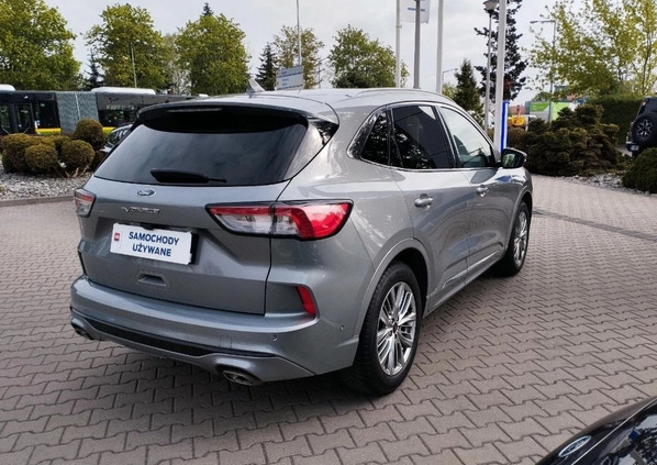 Ford Kuga cena 114900 przebieg: 71988, rok produkcji 2021 z Poznań małe 742